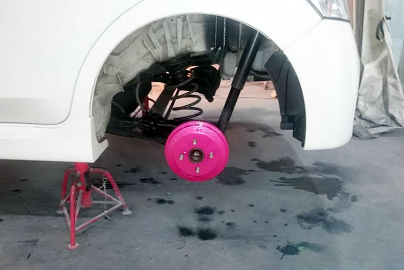 ワンポイント塗装／キャリパー