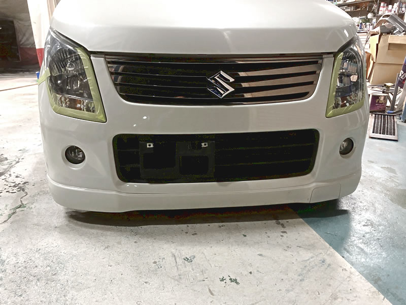 フォグランプ廻り及びフォグランプ移植の一例／Step6