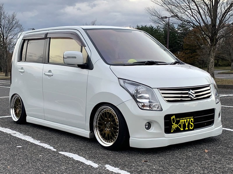 フォグランプ廻り及びフォグランプ移植の一例／完成