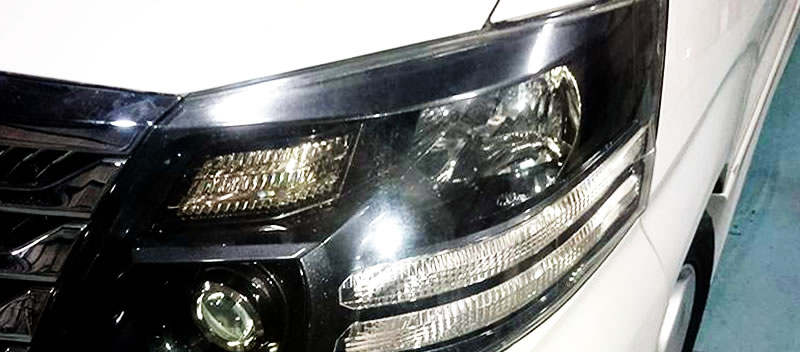 ヘッドライトコーティング｜福島県福島市の自動車板金塗装修理工場　TYSはお車のメンテナンスショップ　トラックから軽自動車までOK　補修メンテ